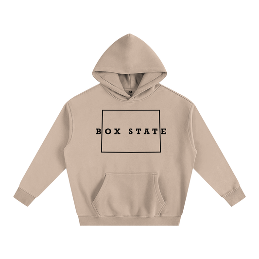Box State Hoodie - Tan | Mile High Edition